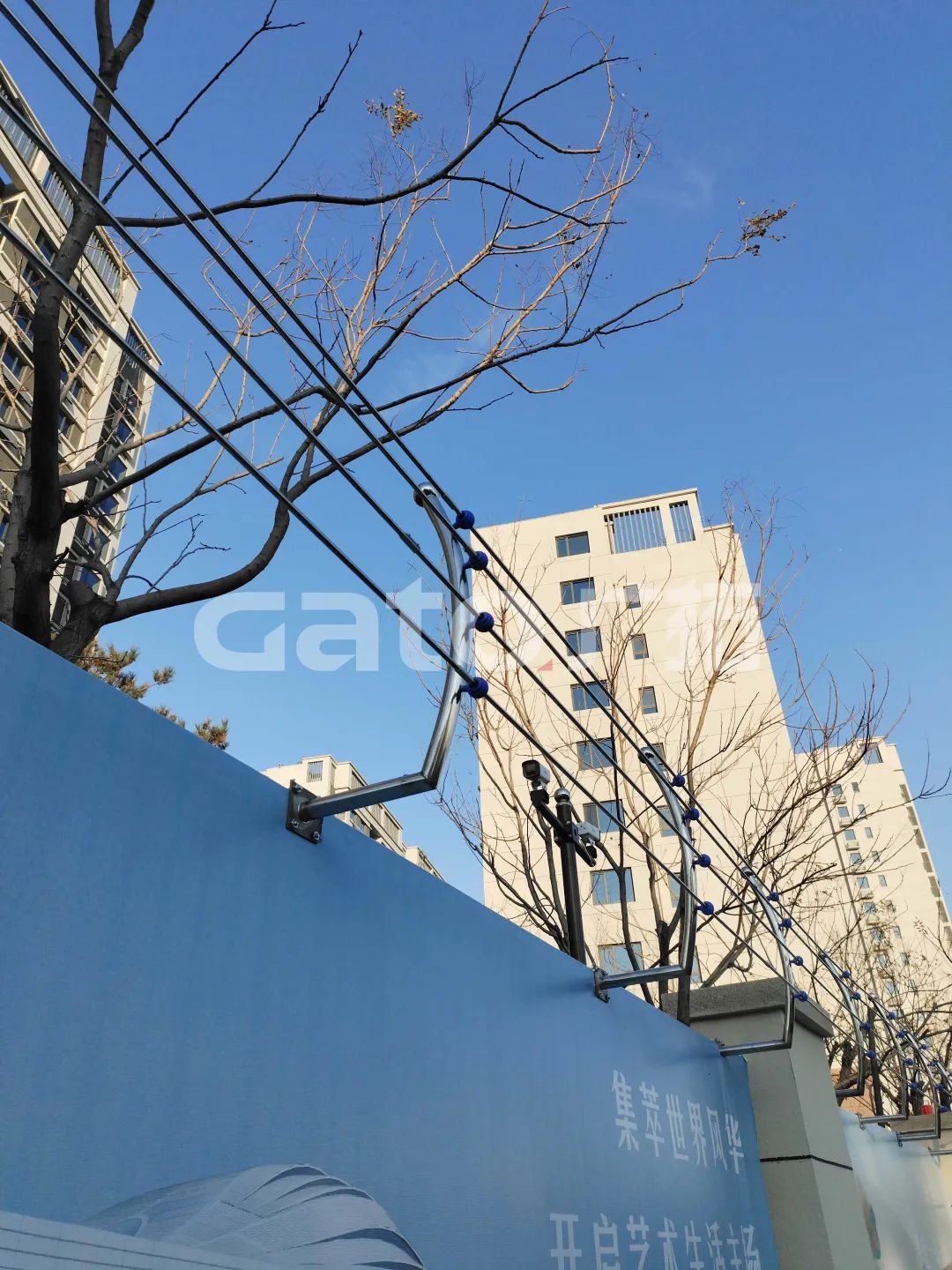 你見過弧形的不銹鋼電子圍欄嗎？(圖9)