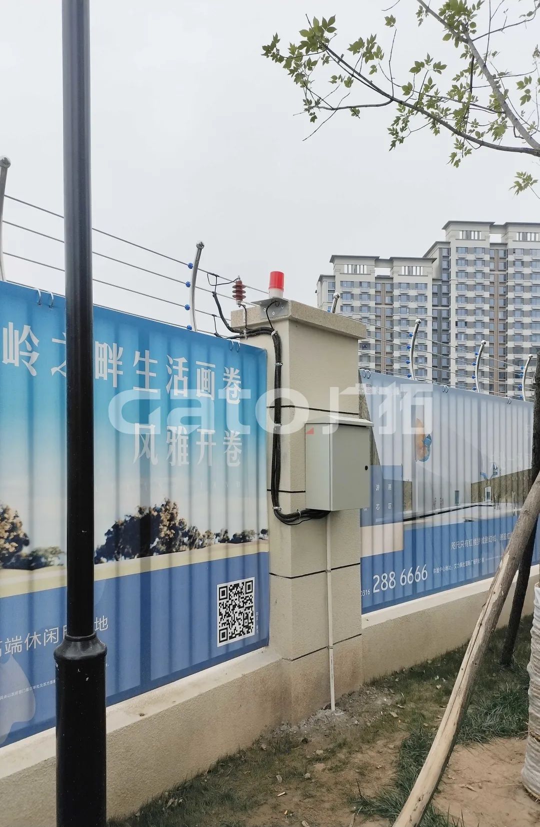 你見過弧形的不銹鋼電子圍欄嗎？(圖11)